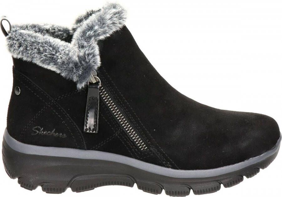 Skechers Winterlaarzen EASY GOING HIGH ZIP met kraag van imitatiebont