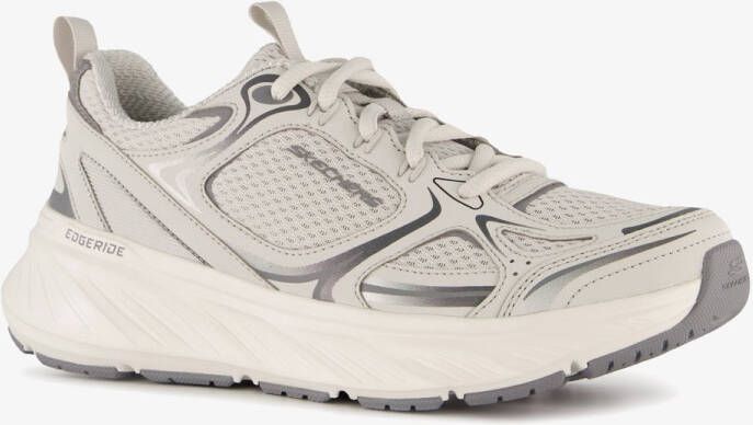 Skechers Edgeride Silver Eclipse sneakers grijs Extra comfort Memory Foam