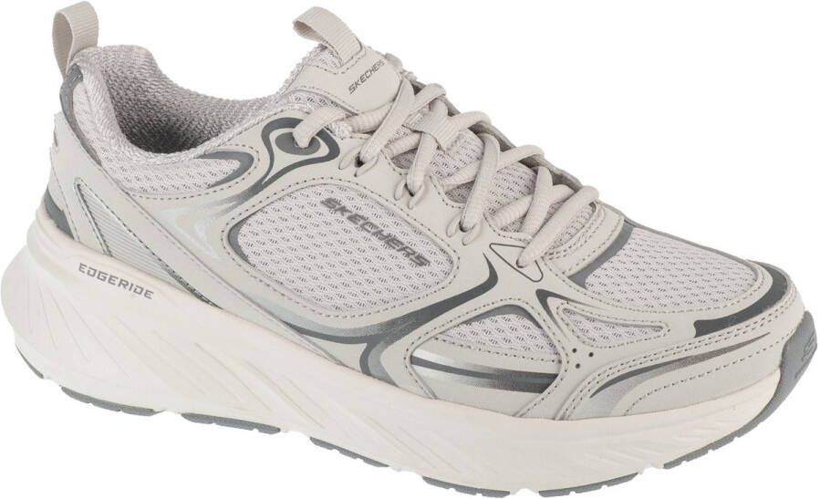 Skechers Edgeride Silver Eclipse Vrouwen Marineblauw Sneakers