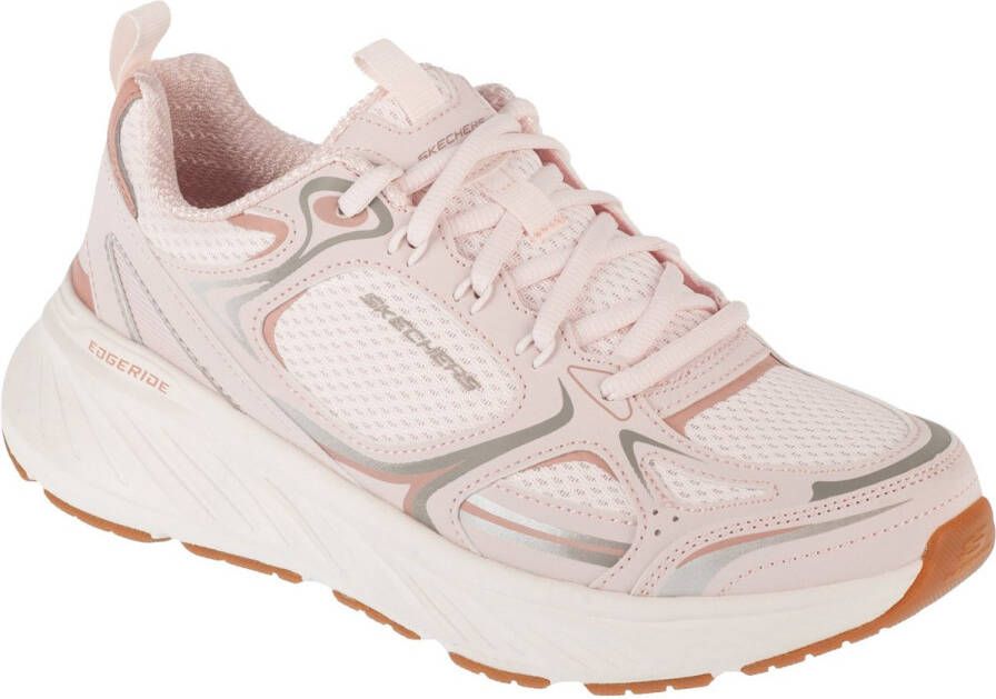 Skechers Edgeride Silver Eclipse Vrouwen Roze Sneakers