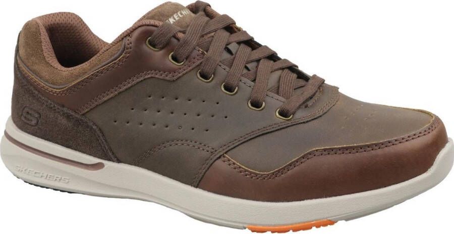 Skechers Elent- Velago Sneakers Mannen Brown