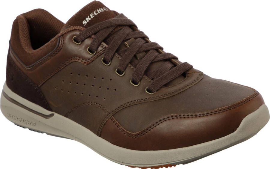 Skechers Elent Velago Sneakers Heren Brown