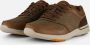 Skechers Elent Velago heren sneakers Bruin Extra comfort Memory Foam - Thumbnail 2