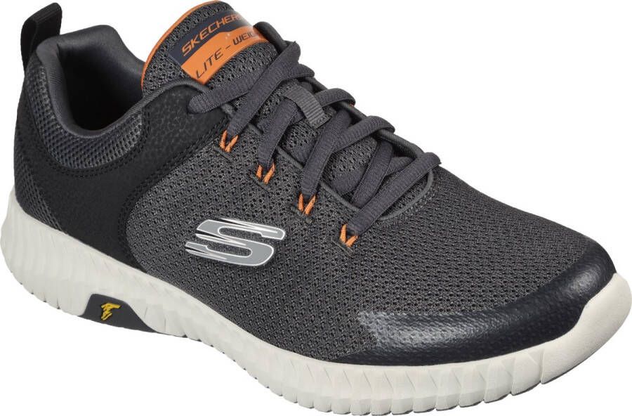 Skechers Elite Flex Prime-Take Over Heren Sneakers Charcoal Orange