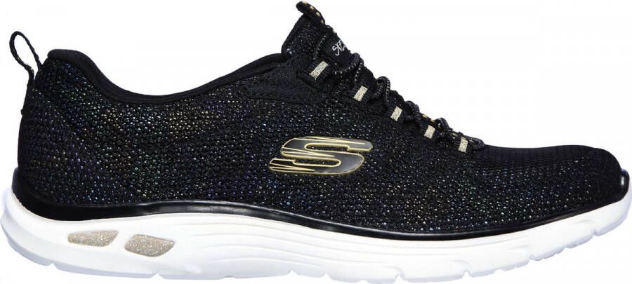 Skechers Empire D'Lux Charming Grace Dames Sneakers Black Multi