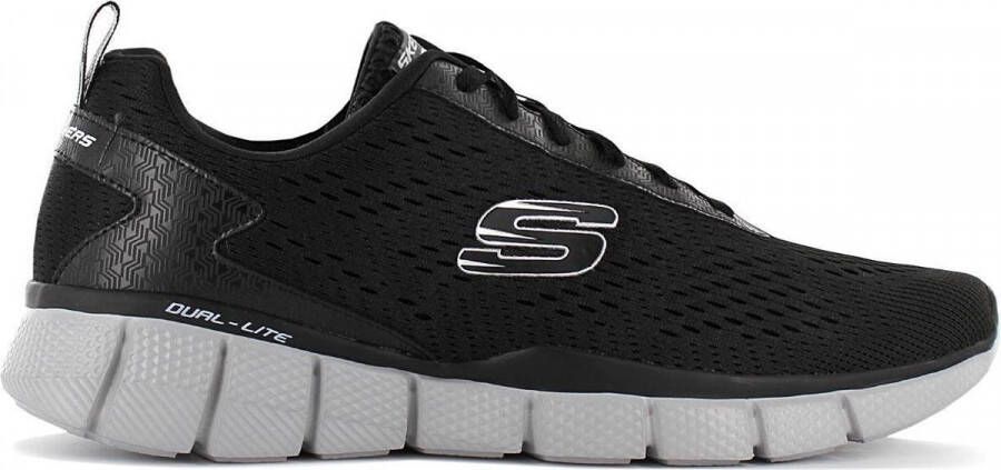 Skechers Equalizer 2.0 Settle the Score Heren Sneakers Sport Casual schoenen Zwart 51529 BKGY