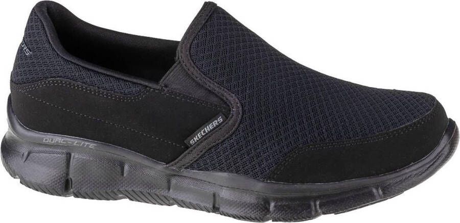 Skechers Equalizer 51361 BBK Mannen Zwart Sneakers