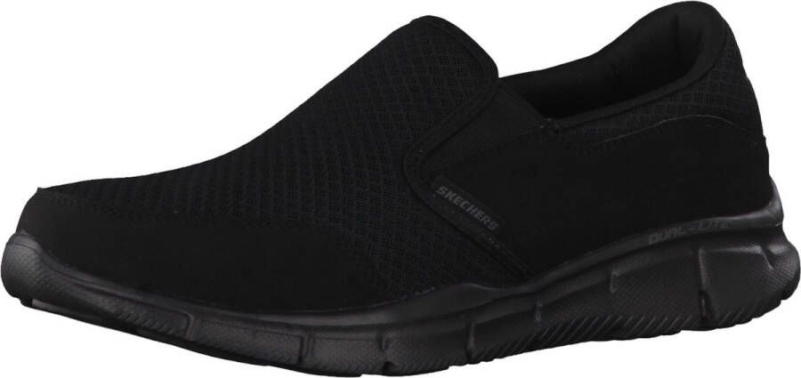 Skechers Equalizer 51361-BBK Mannen Zwart sneakers