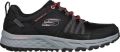 Skechers Escape Plan Endless Pursuit Dames Sneakers Zwart Roze - Zwart