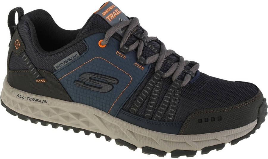 Skechers Escape Plan Mannen Marineblauw Trekkingschoenen