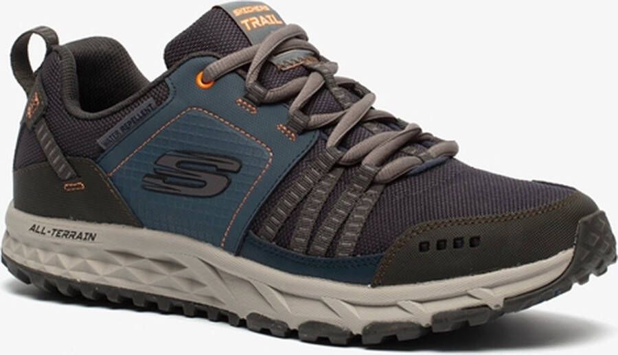 Skechers Escape Plan wandelschoenen categorie A Blauw Maat Extra comfort Memory Foam41