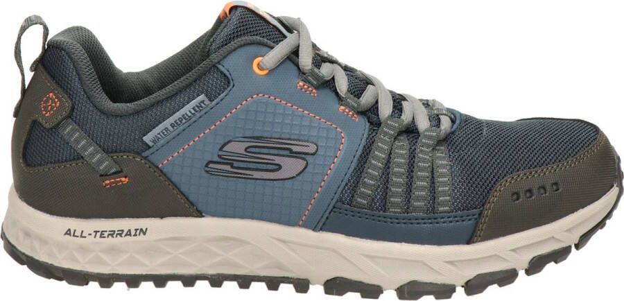 Skechers Sneakers Escape Plan met waterafstotend materiaal vrijetijdsschoen veterschoen