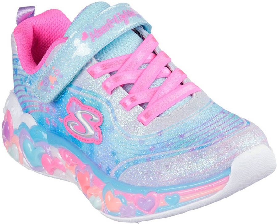 Skechers Eternal Heart Lights Schoenen Zonder Veters Blauw