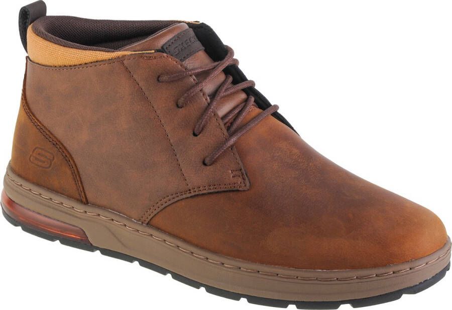 Skechers Evenston Renli 210141-CDB Mannen Bruin Laarsjes Laarzen - Foto 3
