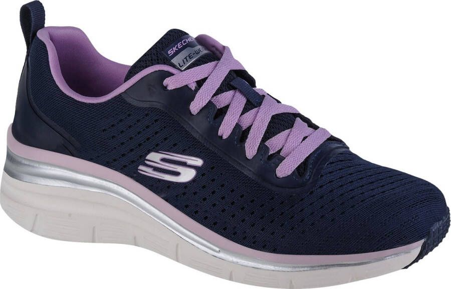 Skechers Fashion Fit Make Moves 149277-NVLV Vrouwen Marineblauw Sneakers