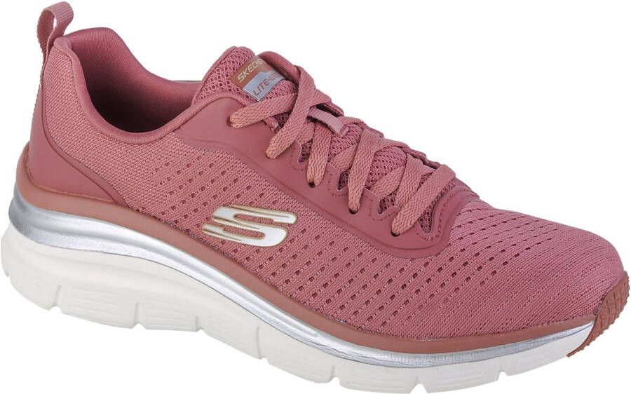 Skechers Fashion Fit Make Moves Vrouwen Roze Sneakers