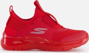 Skechers Fast Ice Sneakers rood Synthetisch Heren