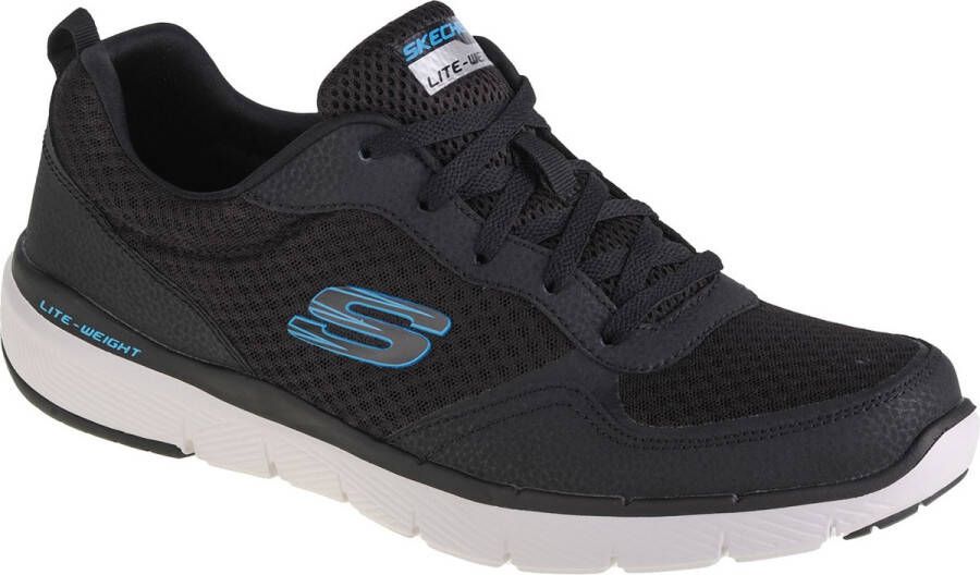 Skechers Flex Advantage 3.0 52954-BLK Mannen Zwart Trainingschoenen