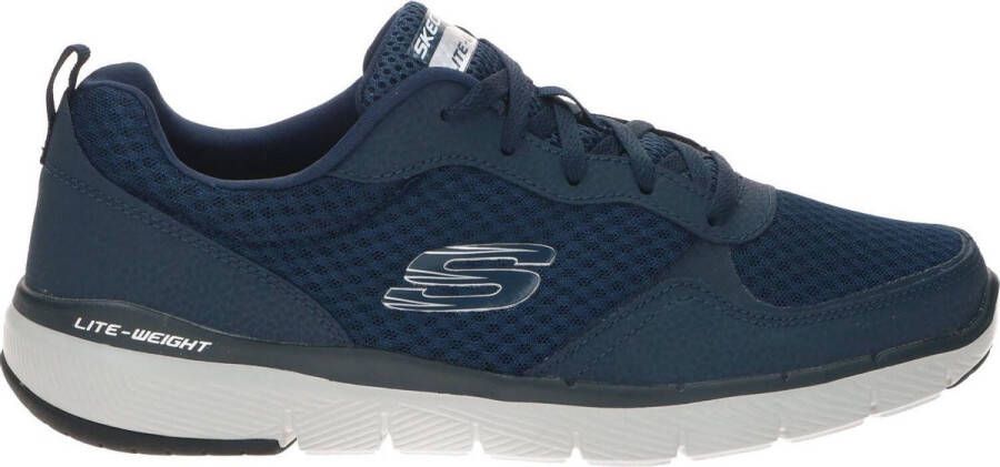 Skechers Flex Advantage 3.0 Heren Sneakers Blauw