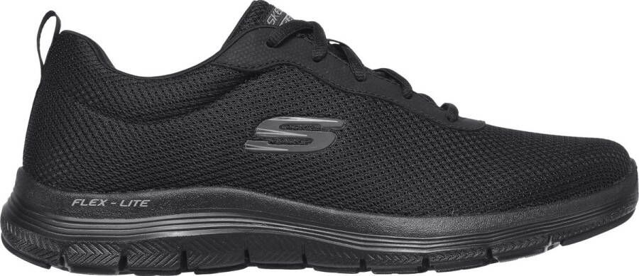 Skechers Flex Advantage 4.0 heren sneakers zwart Extra comfort Memory Foam