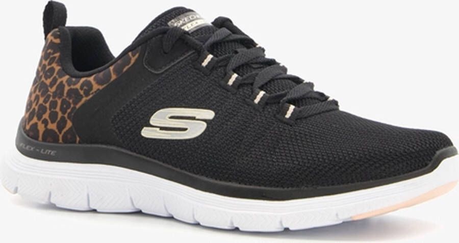 Skechers Flex Advantage dames sneakers zwart Extra comfort Memory Foam
