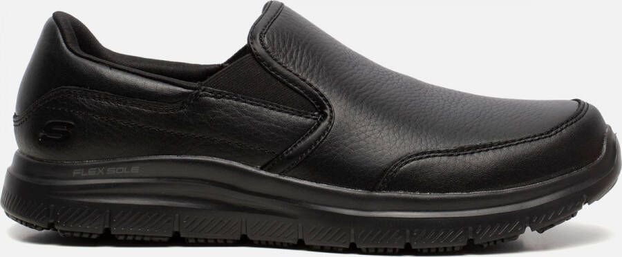 Skechers Flex Advantage SR heren werkschoenen Zwart