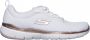 Skechers Flex Appeal 3.0 dames sportschoenen Wit Extra comfort Memory Foam - Thumbnail 1