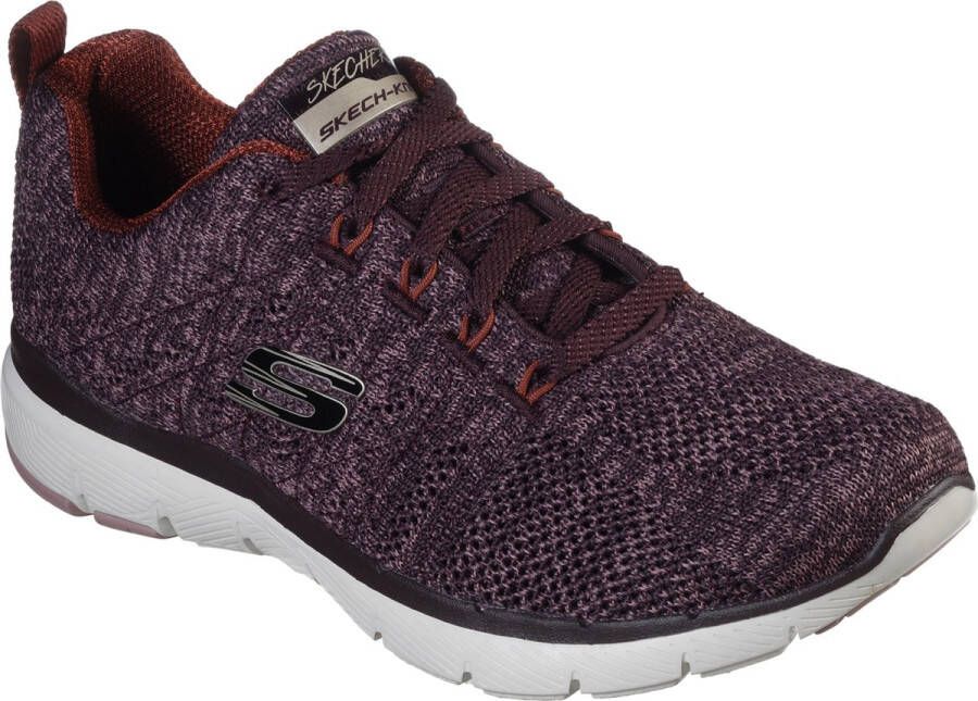 Skechers Flex Appeal 3.0 High Tides sneakers bordeauxrood - Foto 1