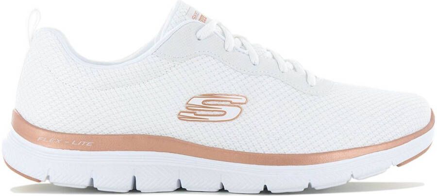 Skechers Sneakers FLEX APPEAL 4.0 BRILLINAT VIEW Vrijetijdsschoen lage schoen veterschoen met Air Cooled Memory Foam