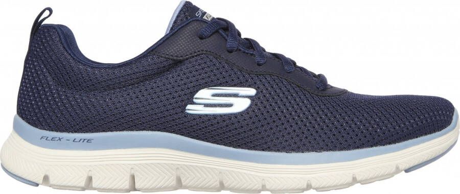 Skechers Sneakers FLEX APPEAL 4.0 BRILLINAT VIEW Vrijetijdsschoen lage schoen veterschoen met Air Cooled Memory Foam