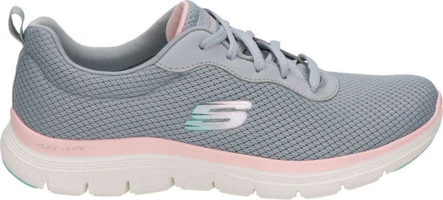 Skechers Flex Appeal 4.0 Brilliant V Sneakers Grijs Dames