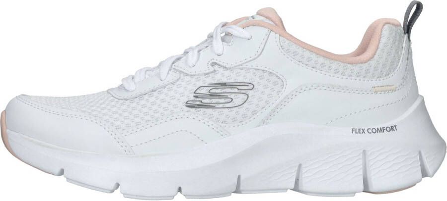 Skechers Flex Comfort Sneakers Laag wit