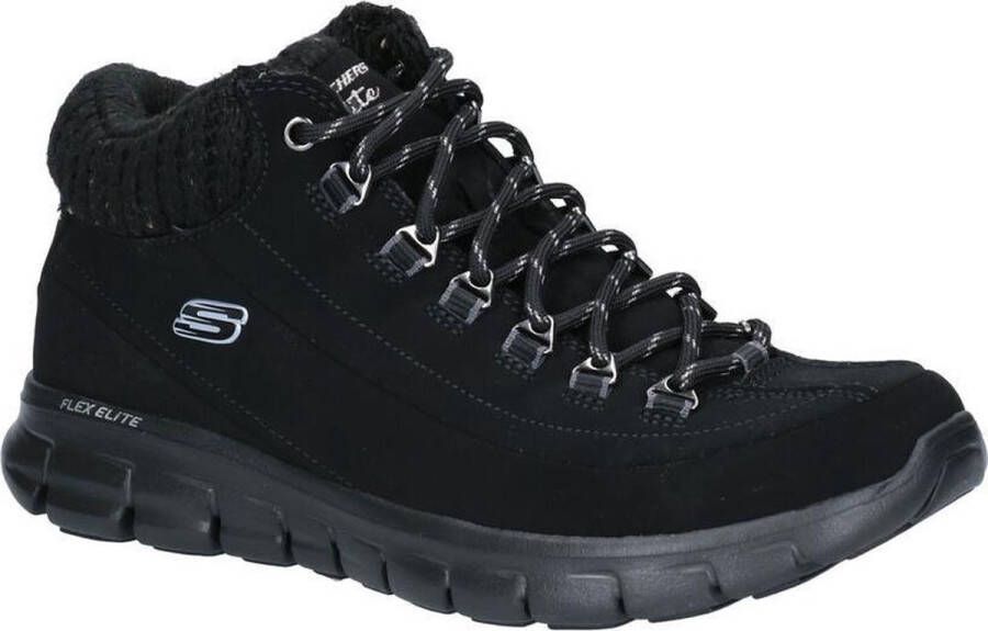 Skechers Flex Elite Zwarte Boots Dames