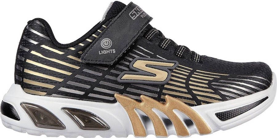 Skechers Flex-Glow Elite Jongens Sneakers Black Gold - Foto 1