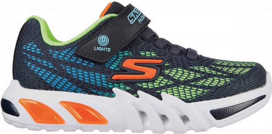 Skechers Flex-Glow Elite Vorlo Jongens Sneakers Donkerblauw Multicolour