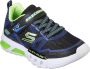 Skechers Flex-Glow Jongens Sneakers Black Blue Lime - Thumbnail 139