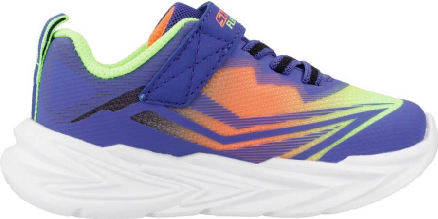 Skechers S Lighs Flex-Glow Ultra jongens sneaker Blauw multi