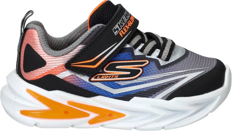 Skechers Flex Glow Ultra Sneakers Jongens Zwart