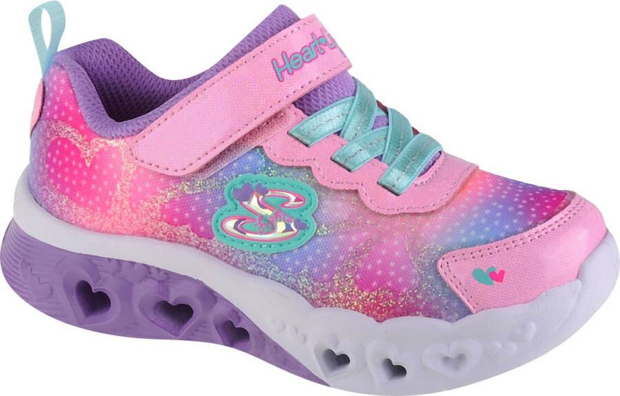 Skechers Flutter Heart Lights 302315N-PKMT voor Roze Sneakers Sportschoenen - Foto 4