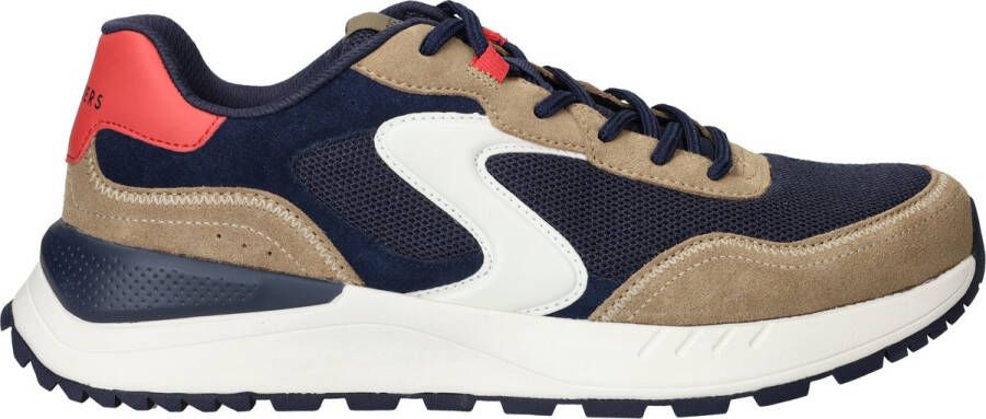 Skechers Fury Dury Lace Low Sneakers Heren Bruin