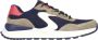 Skechers Fury Lace Low Heren Sneakers Donkerblauw - Thumbnail 1