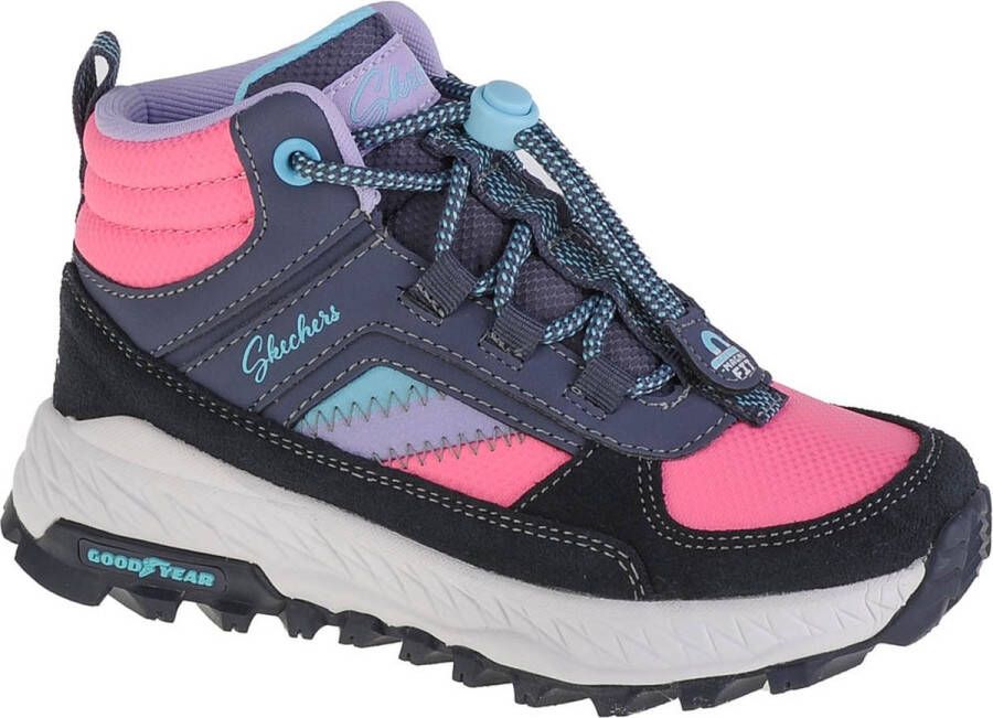 Skechers Fuse Tread-Lets Explore 302949L-GYMT voor meisje Grijs Trekkingschoenen