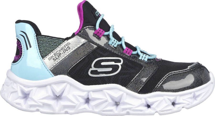 Skechers Galaxy Lights Bright Cosmic Meisjes Instappers Zwart Multicolour