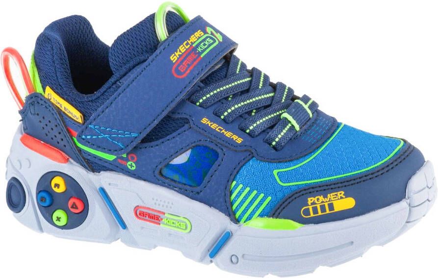 Skechers Gametronix 2.0 voor een jongen Marineblauw Sneakers