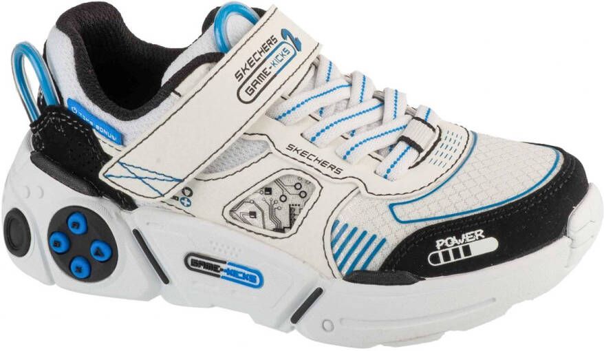 Skechers Gametronix 2.0 voor een jongen Wit Sneakers