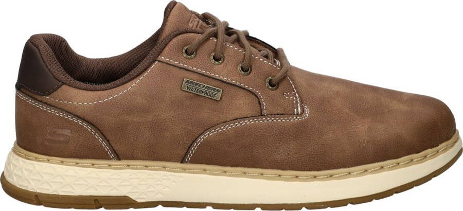 Skechers Garlan Pryor heren sneaker Bruin