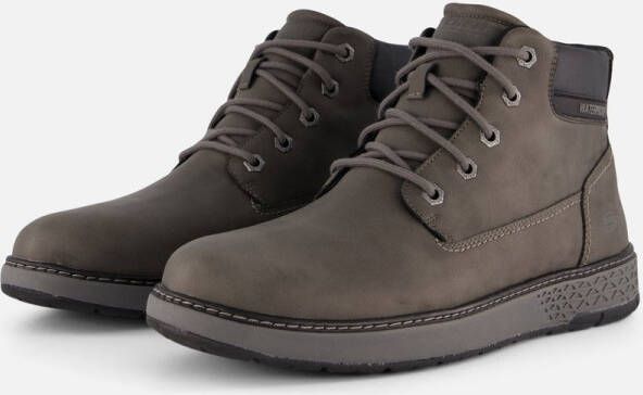 Skechers Garlan Veterschoenen grijs Synthetisch