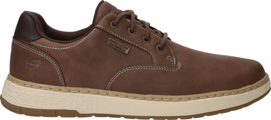 Skechers Veterschoenen GARLAN trekking schoen sneakers vrijetijdsschoen met contraststiksels