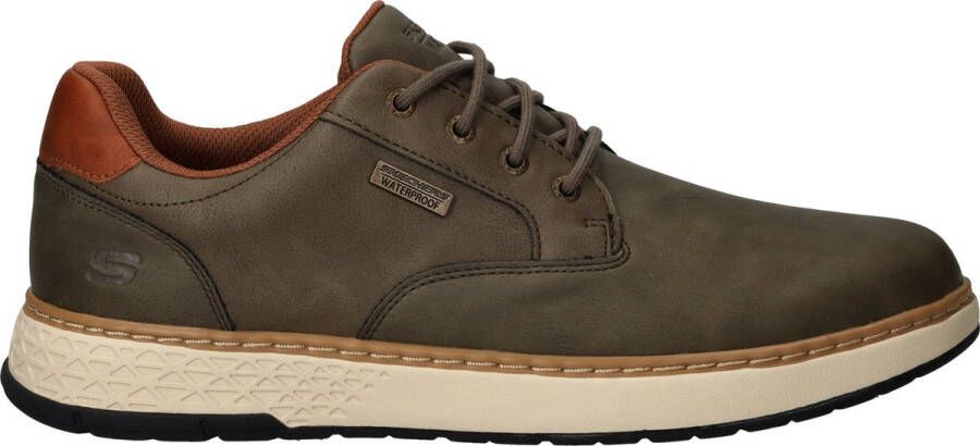 Skechers Veterschoenen GARLAN trekking schoen sneakers vrijetijdsschoen met contraststiksels