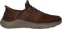 Skechers Bruine Slip-On Vegan Sneakers met Arch Support Brown Heren - Thumbnail 9